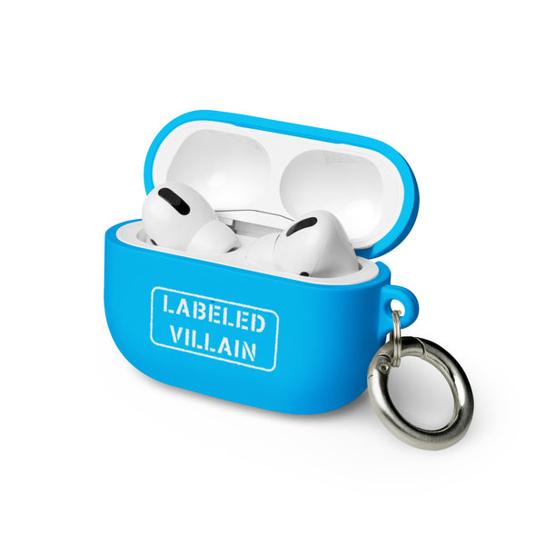 Labeled Villain (White) AirPods case