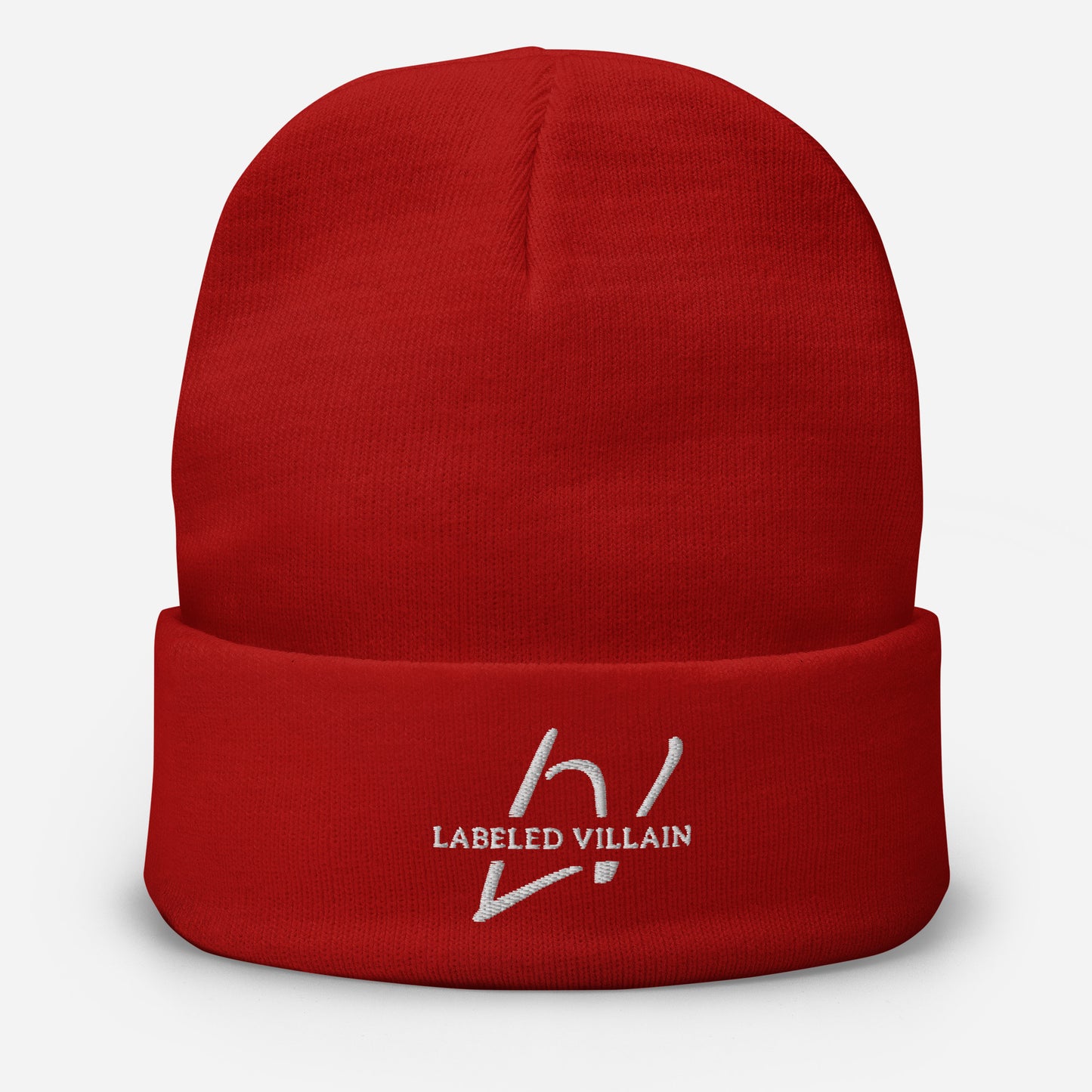 Labeled Villain Beanie (LV)