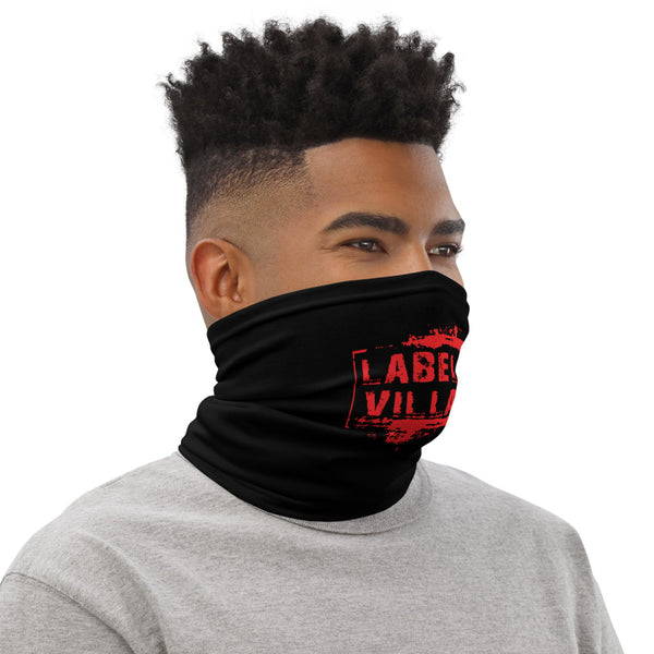 Labeled Villain (Splash) Neck Gaiter