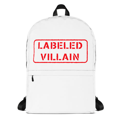 Labeled Villain Backpack