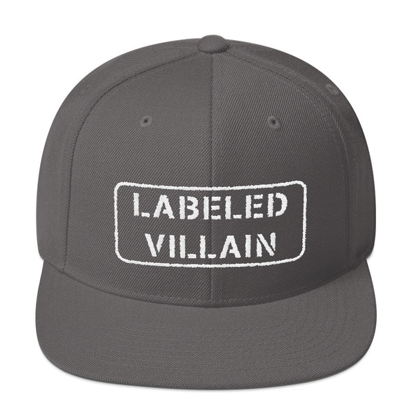 Labeled Villain Snapback (White Stamp)