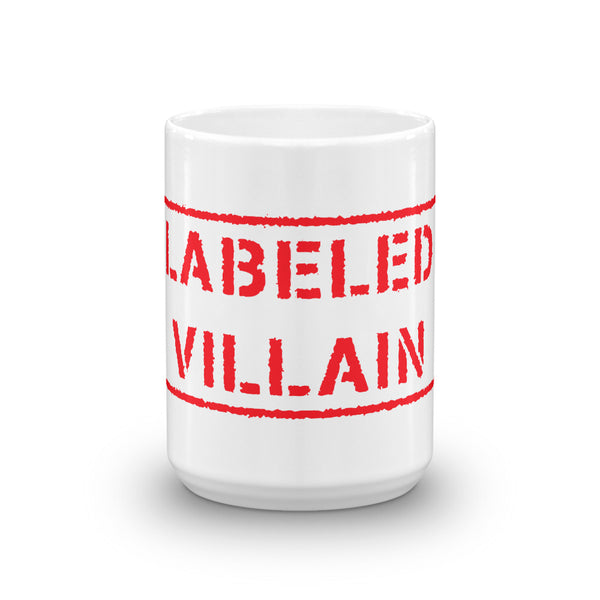 Labeled Villain Mug