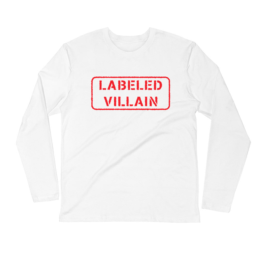 Labeled Villain Long Sleeve Fitted