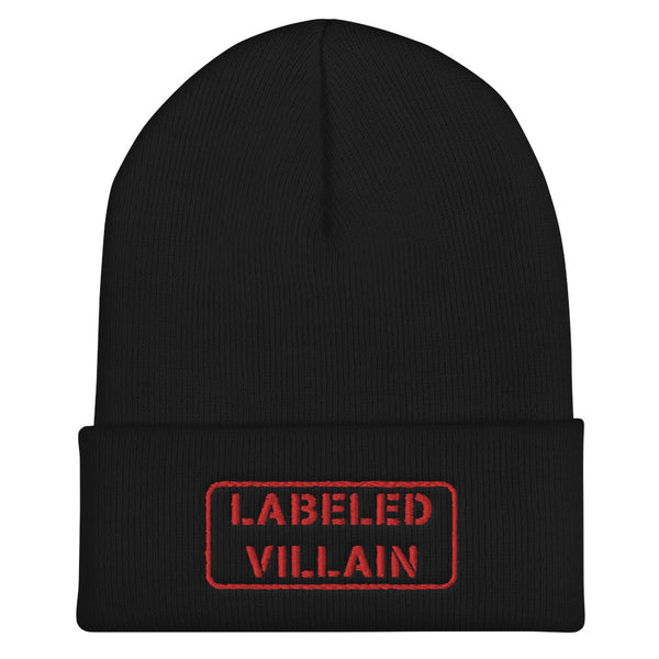 Labeled Villain Beanie