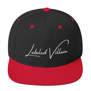 Labeled Villain Signature Snapback Hat