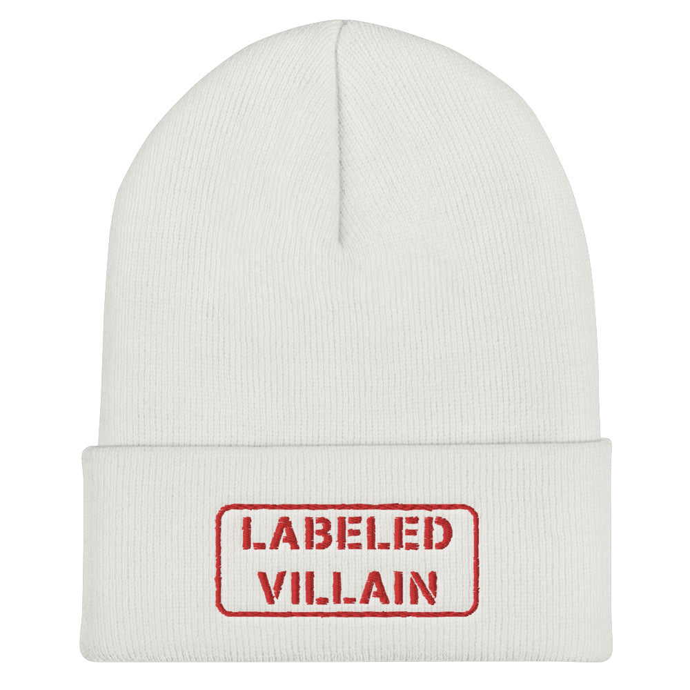 Labeled Villain Beanie