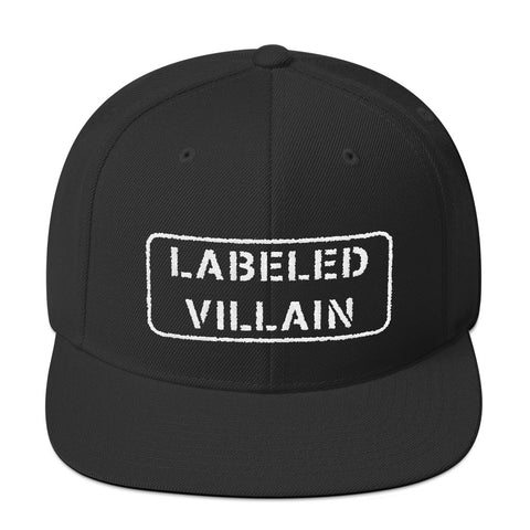 Labeled Villain Snapback (White Stamp)