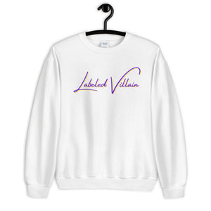 Labeled Villain (Purple Signature) Sweatshirt