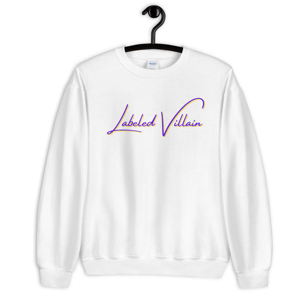 Labeled Villain (Purple Signature) Sweatshirt