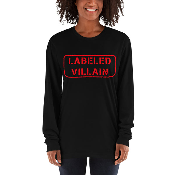 Labeled Villain Stamp Long sleeve