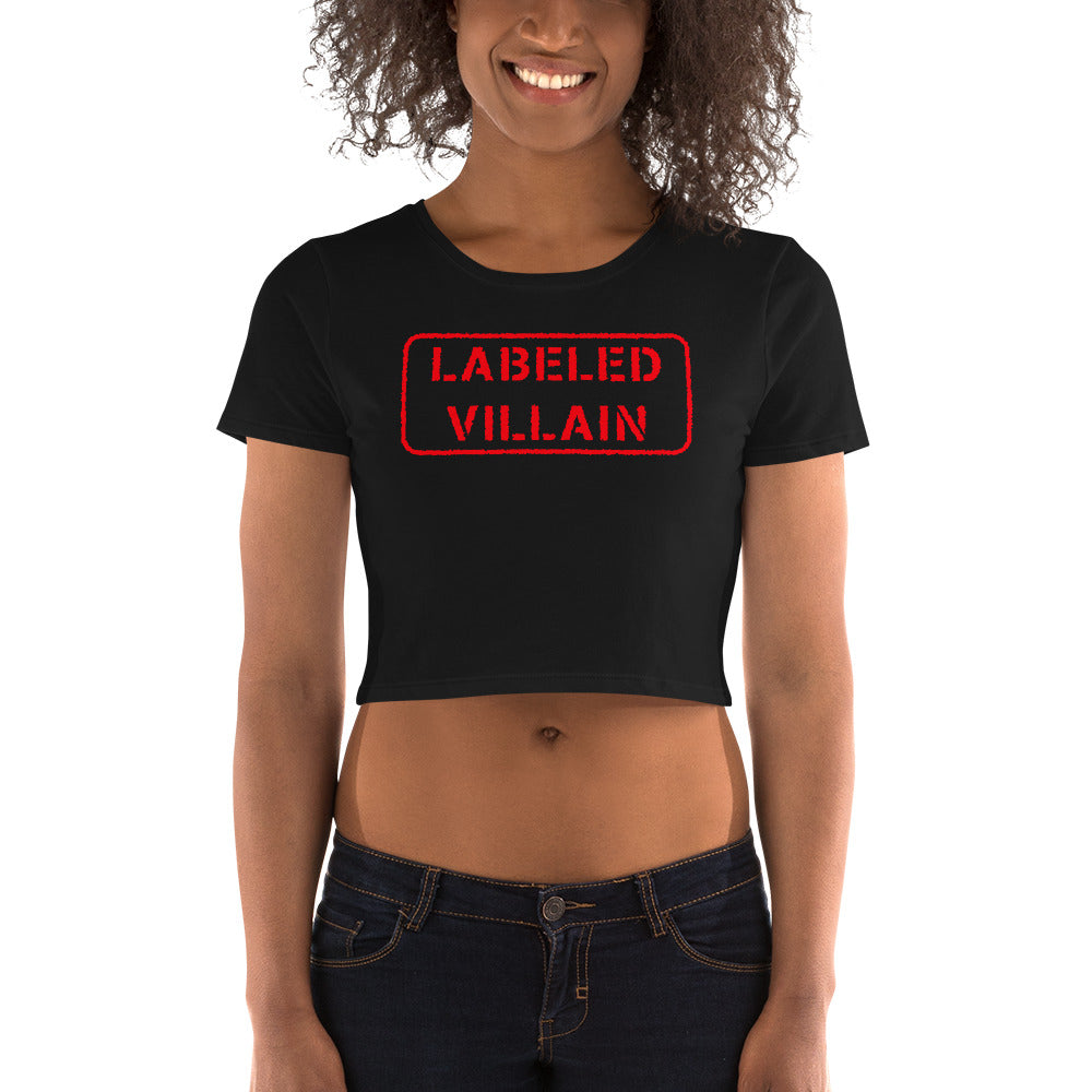 Labeled Villain Crop Tee