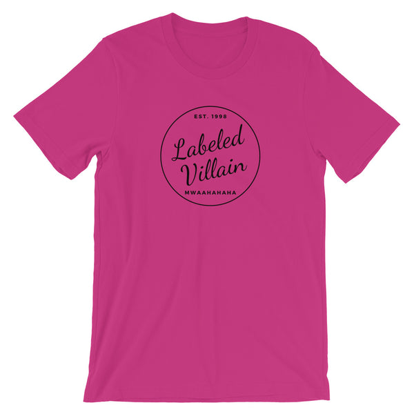 Labeled Villain T-Shirt (Circle)