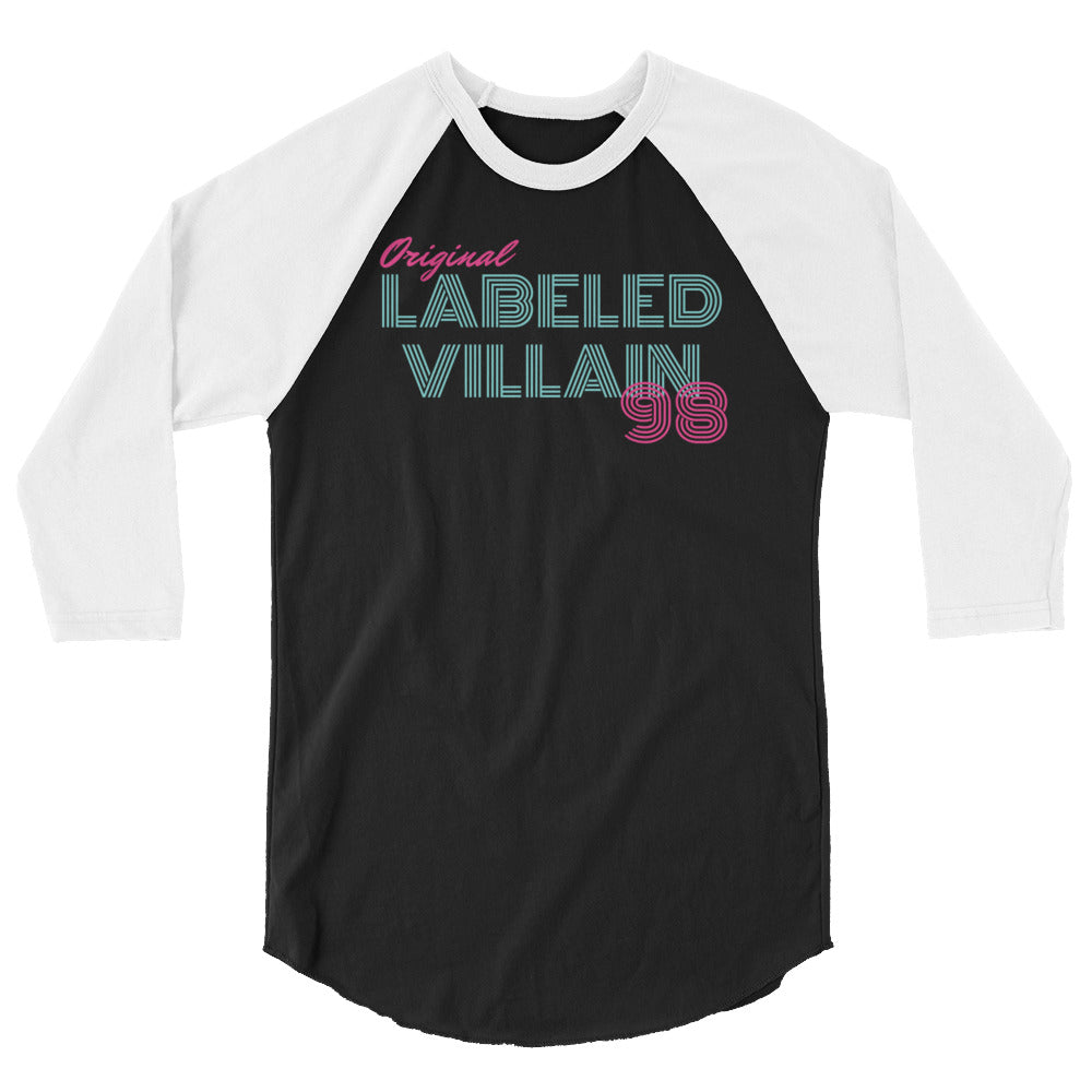 Labeled Villain raglan shirt (Miami)