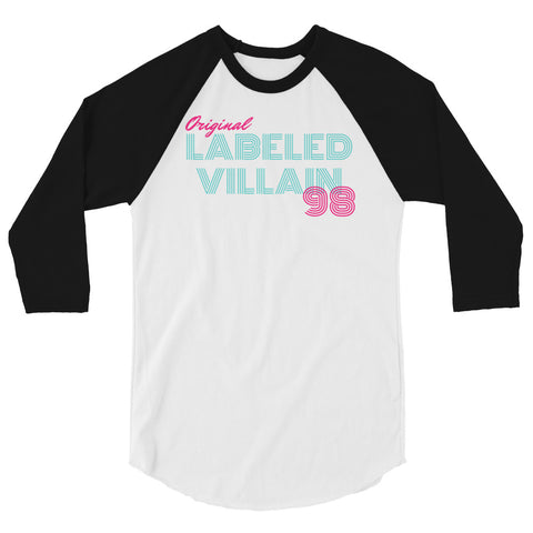 Labeled Villain raglan shirt (Miami)